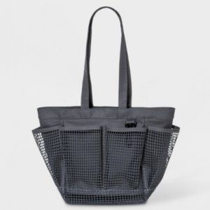 NWT Grey Mesh Shower Caddy Room Essentials